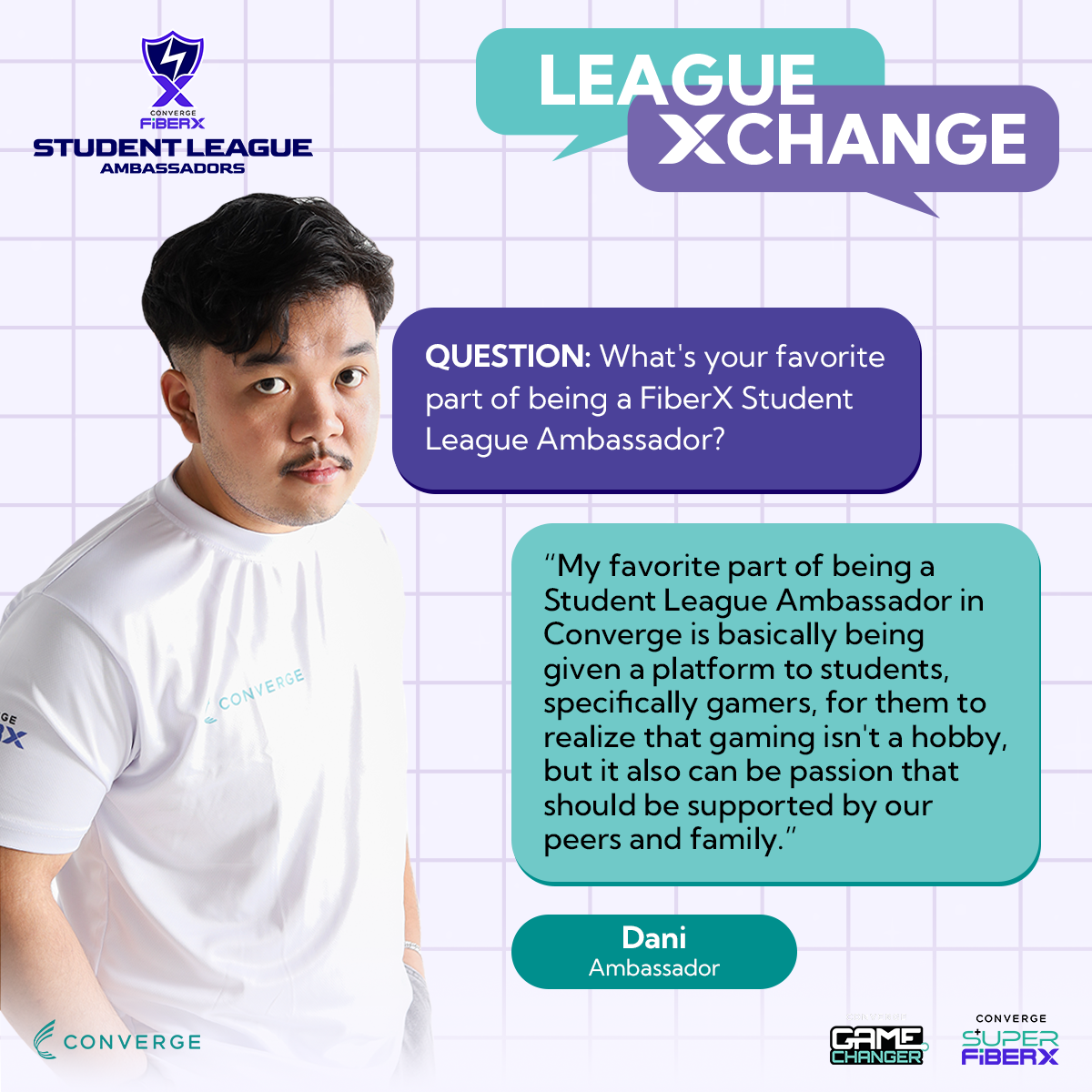 League Xchange story of Dani, FiberX Student League Ambassador